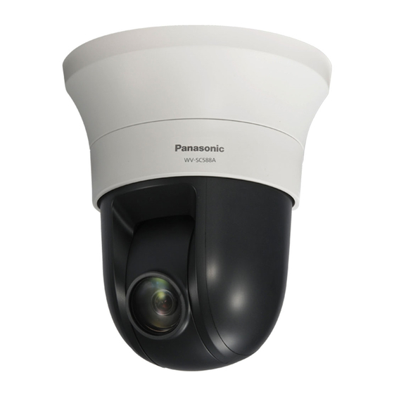 Panasonic WV-SW598A Manual De Instrucciones