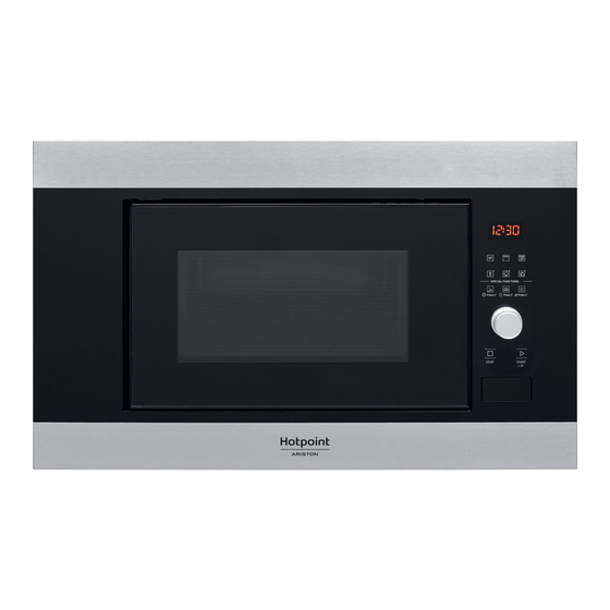 Hotpoint Ariston MF20G IX HA Guia De Inicio Rapido