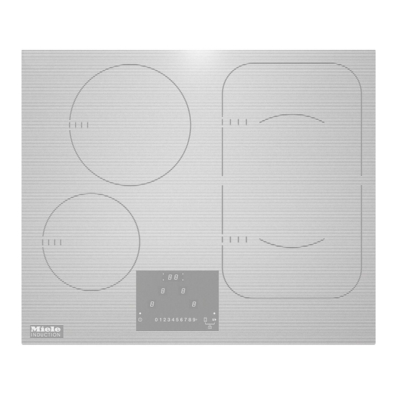 Miele KM 6324 Manuales