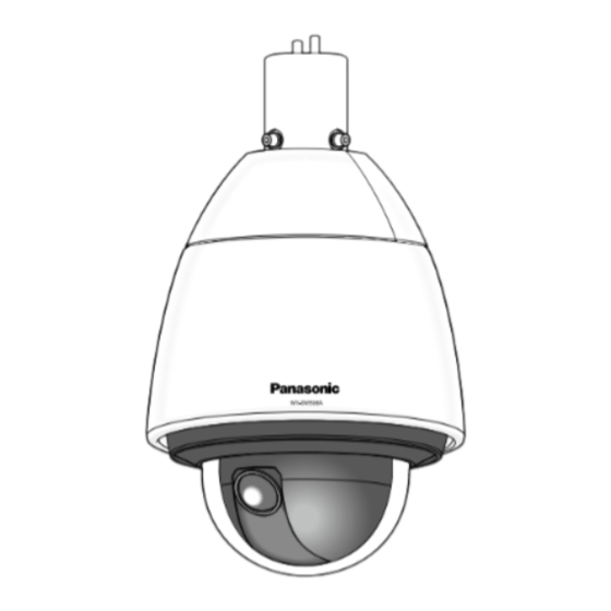 Panasonic WV-SW598A Manual De Instrucciones