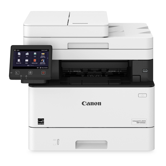 Canon MF455dw Guía De Preparación