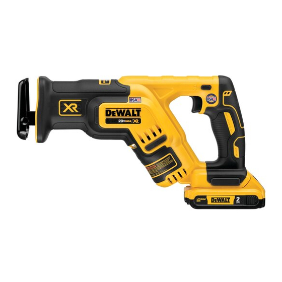 DeWalt DCS367B Manual De Instrucciones