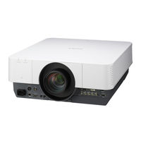 Sony VPL-FX500 Manual De Instrucciones