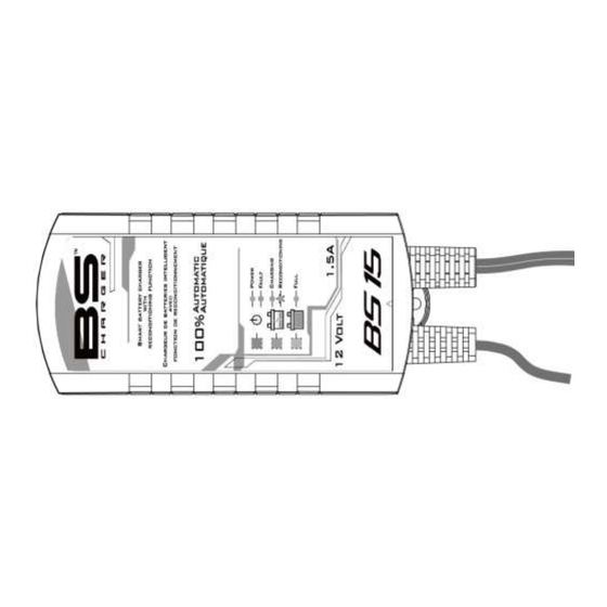 BS Charger BS15 Manual De Usuario