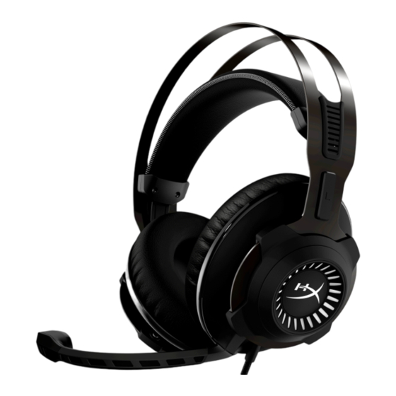 HyperX Cloud Revolver S Manuales