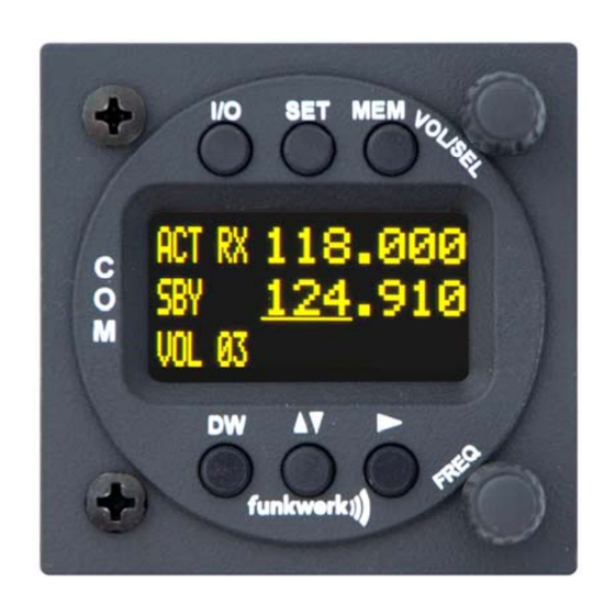 Funkwerk ATR833-OLED Manual De Operación E Instalación