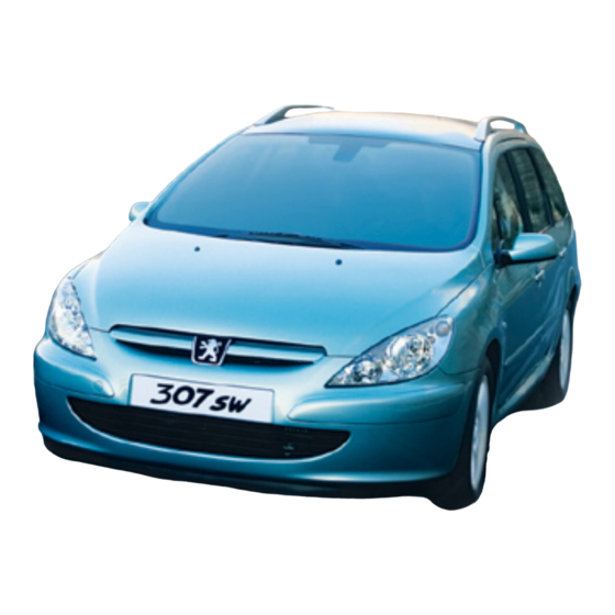 PEUGEOT 307 SW 2004 Manuales