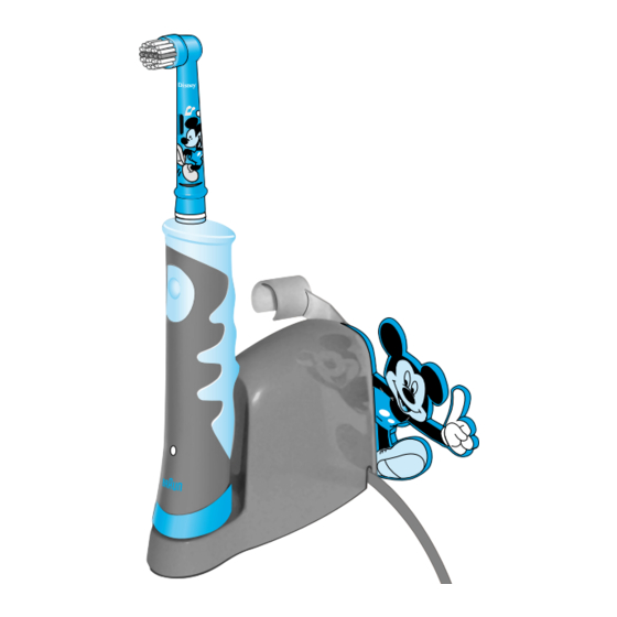 Braun Oral-B Kids'Power Toothbrush D10 Manual De Instrucciones