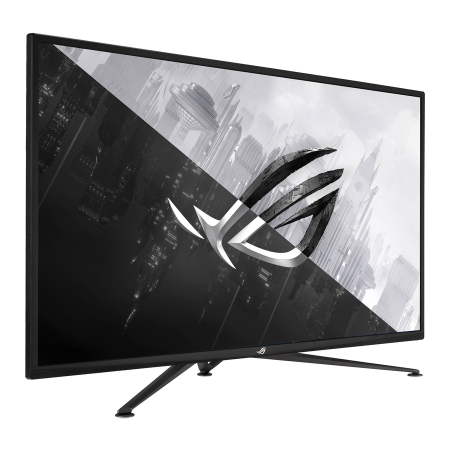 Asus ROG STRIX XG43UQ Manual Del Usuario