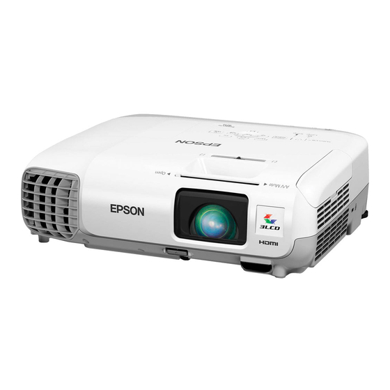 Epson PowerLite 97H Manual Del Usuario