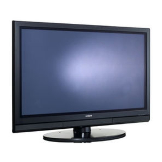 Hitachi ULTRAVISION P42T501A Guia De Funcionamiento