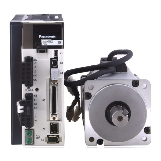 Panasonic MINAS A5 Guia De Inicio Rapido