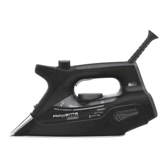 Rowenta DW9140 Manual Del Usaurio