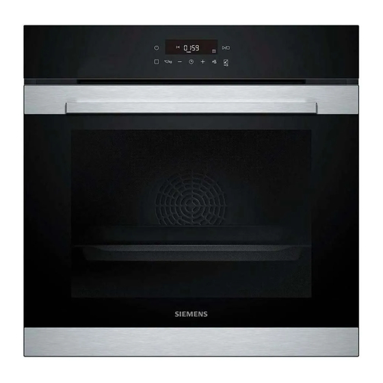 Siemens HB72ABS Serie Manual De Usuario E Instrucciones De Montaje