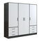Muebles de Interior Forte JPTS86T-T10 Instrucciones De Montaje