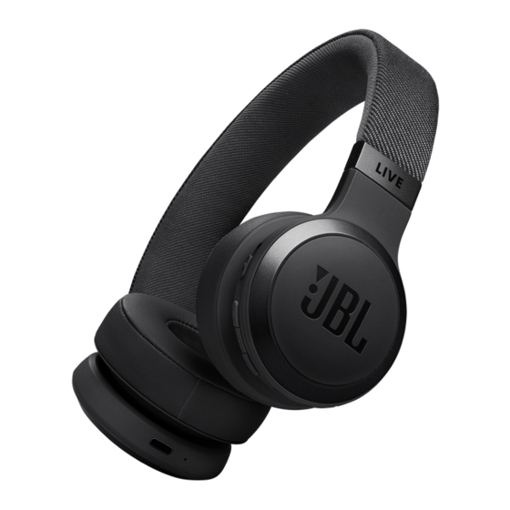 Harman JBL LIVE 670NC Guía Rápida De Uso