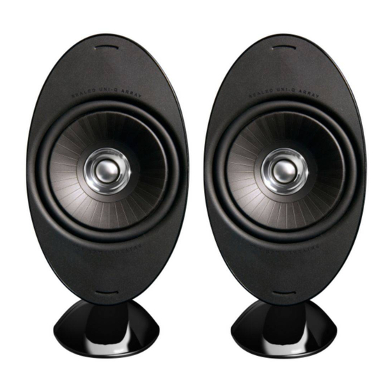 KEF 3000 Serie Manuales