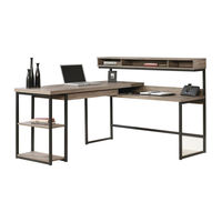 Sauder Transit L Desk 414417 Manual De Instrucciones