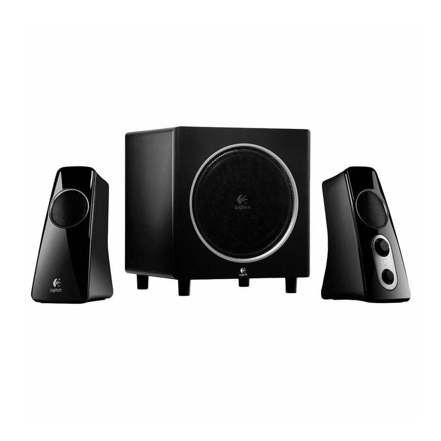 Logitech Z523 Manual Del Usuario