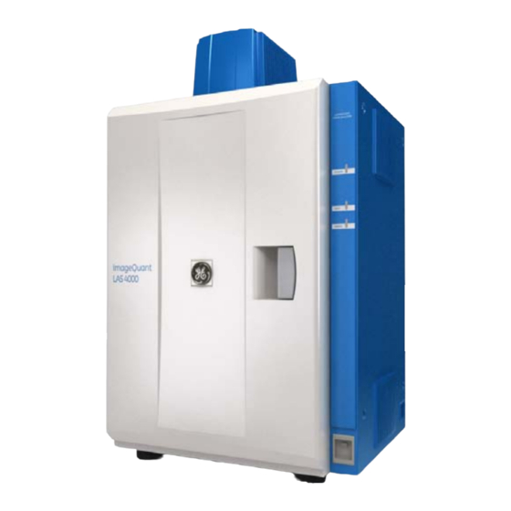 GE ImageQuant LAS 4000 Manual Del Usuario