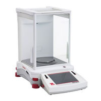 OHAUS EX4202x Manual Del Usuario