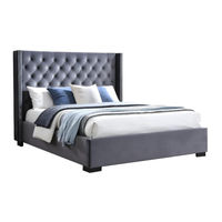 Vente-Unique MASSIMO BED 160x200cm Instrucciones De Montaje