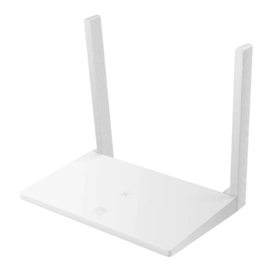 Huawei WS318n Guia De Inicio Rapido