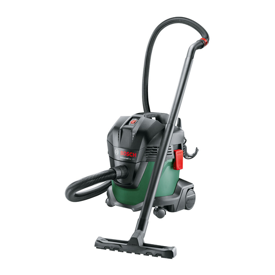 Bosch UniversalVac 15 Manual Original