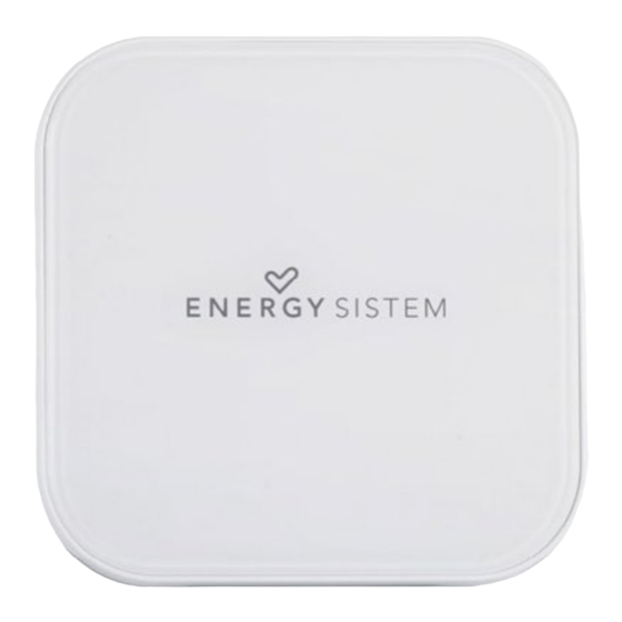 ENERGY SISTEM Wireless Charger Qi Manual De Usuario