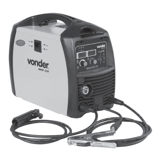 vonder MMP 220 Manuales