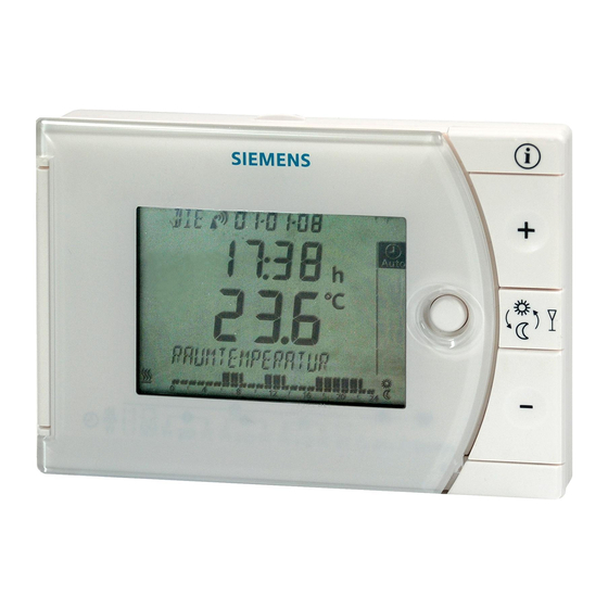 Siemens REV24RF Serie Instrucciones De Manejo