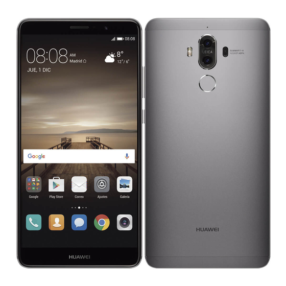 Huawei Mate 9 Guia De Inicio Rapido