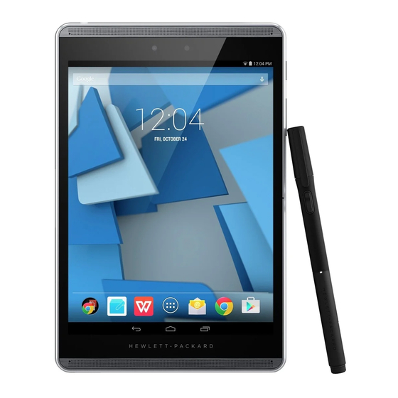 HP Pro Slate 8 Ficha Técnica