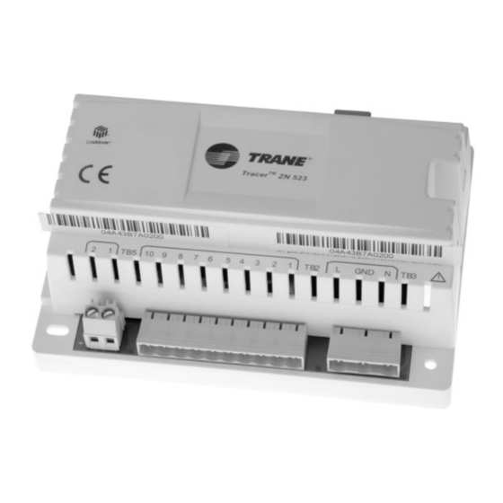 Trane Tracer ZN523 Guia De Instalacion