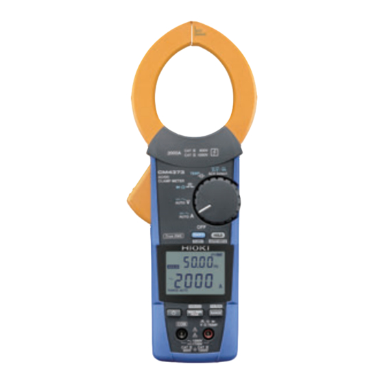 Hioki CM4371 Manual De Instrucciones