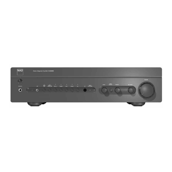 NAD C 325BEE Manual Del Usuario