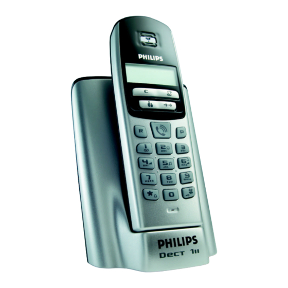 Philips DECT 111 Instrucciones De Manejo