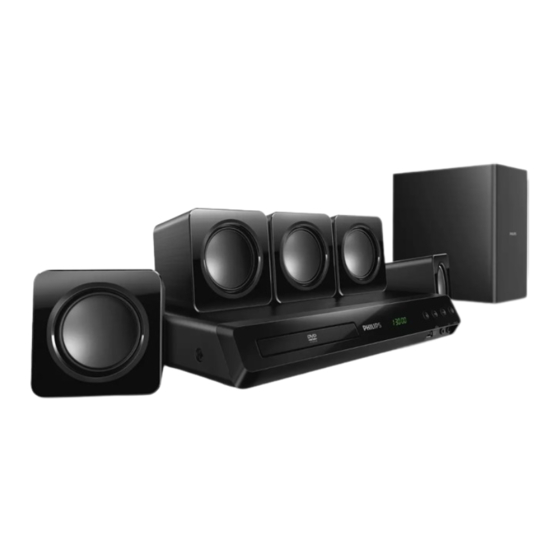 Philips HTD3510 Manual Del Usuario