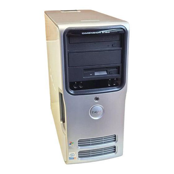 Dell Dimension 5150 Manual Del Propietário