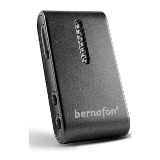 Bernafon SoundClip-A Manual De Instrucciones