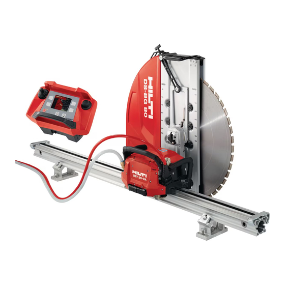 Hilti DST 20-CA Manual De Instrucciones Original