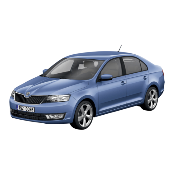 Skoda Rapid 2015 Manual De Instrucciones