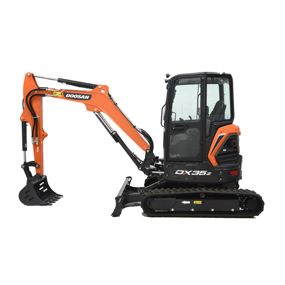 Doosan DX35z Manual De Utilización Y Mantenimiento