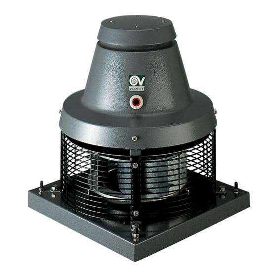 Vortice TIRACAMINO TC 10 M Folleto De Instrucciones