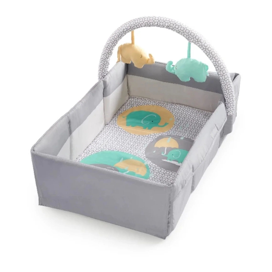 Kids II ingenuity TravelSimple Bed & Play Mat Manuales