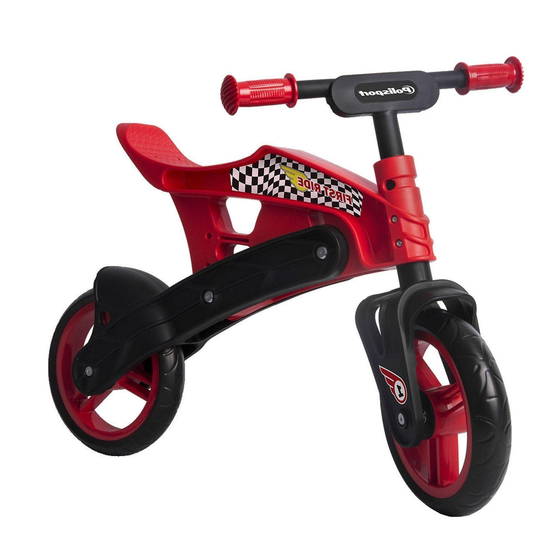 Polisport balance bike 1 Manual Del Usuario