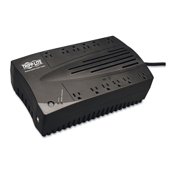 Tripp-Lite AVR Serie Guia De Inicio Rapido