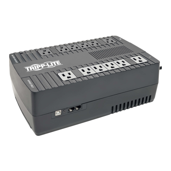 Tripp-Lite AVR Serie Manual De Operación