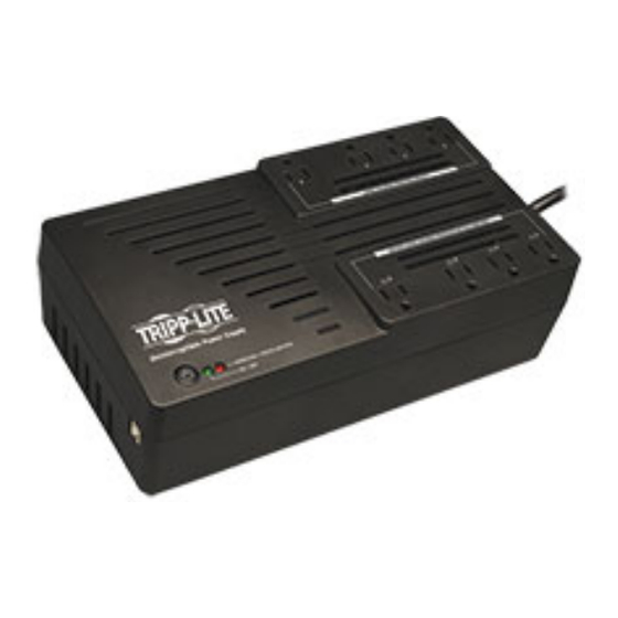 Tripp-Lite AVR Serie Manual De Instrucciones