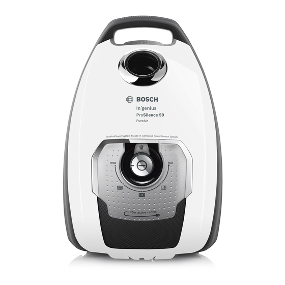 Bosch In'genius BGL8PRO4 Instrucciones De Uso